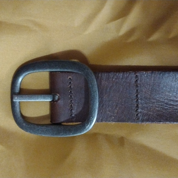 American Eagle reversible belt, plaid and other side leather - Picture 5 of 5
